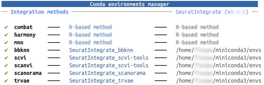 conda envs set A fully set CondaEnvManager